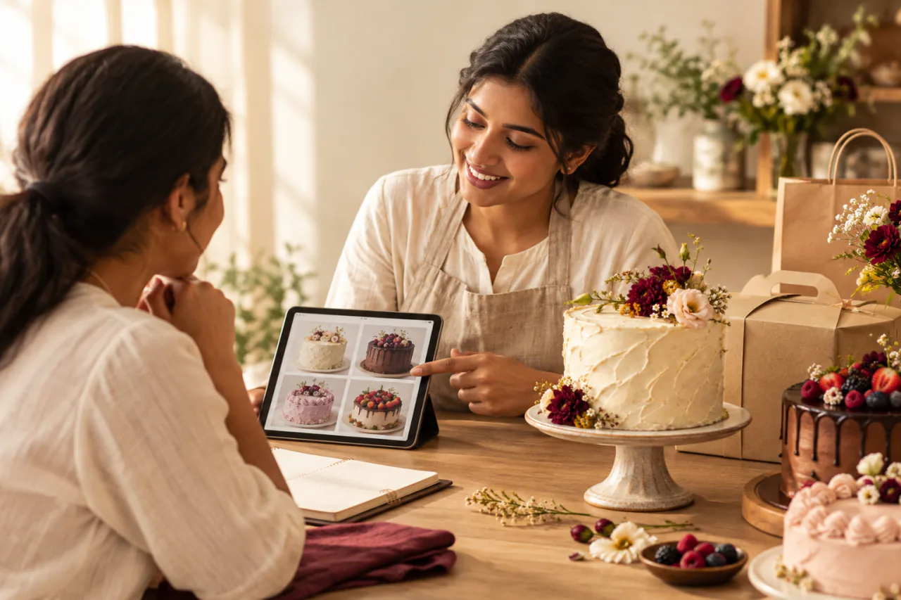 Website gallery 1 for Batticaloa Cake Shop, a local shop business in Batticaloa.