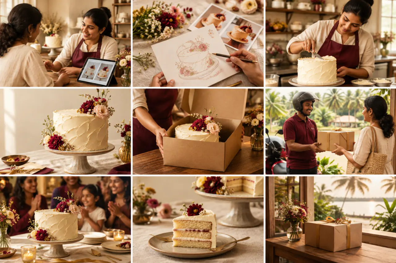 How it works for Batticaloa Cake Shop, a local shop business in Batticaloa.